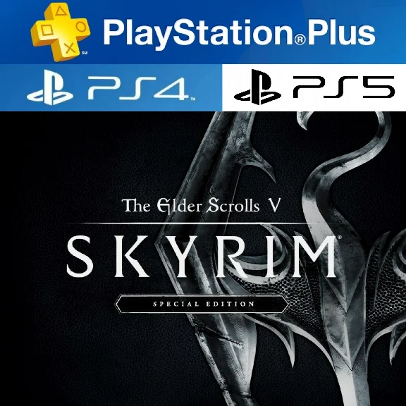 TES SKYRIM SE PS4|PS5 P2 Rent on 7 days PS+