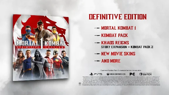 🟢🔥MORTAL KOMBAT 1: DEFINITIVE EDITION XBOX КЛЮЧ
