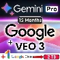 Google AI Gemini PRO--15 MONTHS-VEO3-PRIVATE ACCOUNT