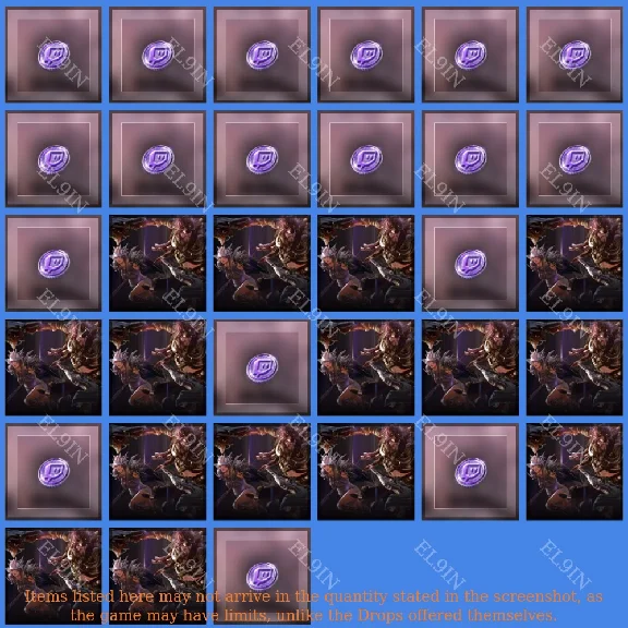 ✅Black Desert💎Twitch Drops🎶33 items + 🎁
