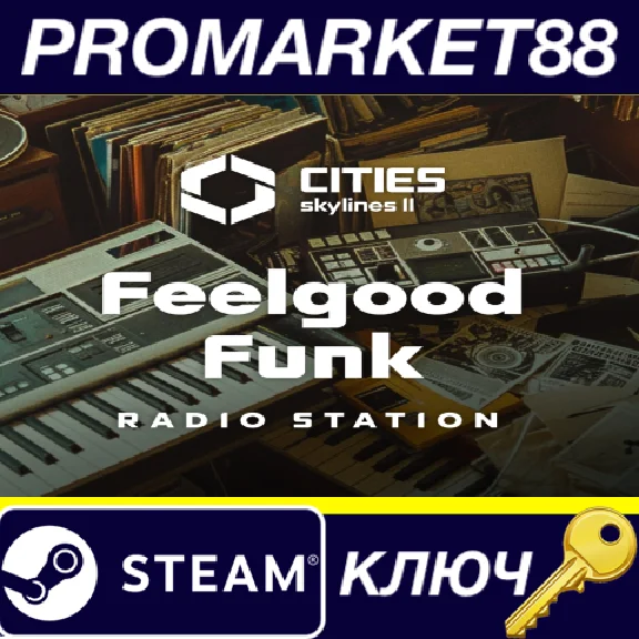 ⭐ Cities: Skylines II - Feelgood Funk Radio DLC EU PC S