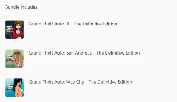 ✅❤️GRAND THEFT AUTO: THE TRILOGY❤️3 GAMES❤️XBOX🔑KEY
