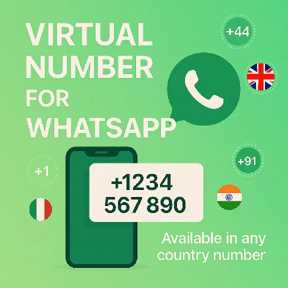 Whatsapp Virtual Number|Whatsapp number|Verification