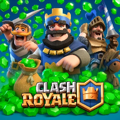 CLASH ROYALE 💎 GEMS | CRYSTALS | OFFICIAL | GLOBAL 🌍