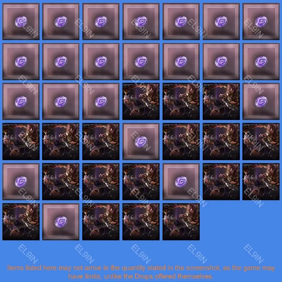 🎲Black Desert👑Twitch Drops👾40 items + 🎁