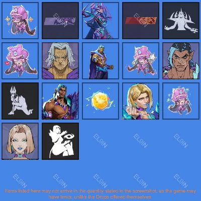 🌈Marvel Rivals👾Twitch Drops💎17 items + 🎁