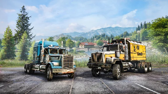 ⭐️ SnowRunner Freightliner3Western Star Dual Pack  STEA