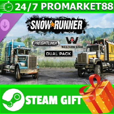 ⭐️ SnowRunner Freightliner3Western Star Dual Pack  STEA