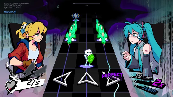 ⭐️ Rift of the NecroDancer Hatsune Miku "M@GICAL☆CURE!