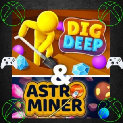 Dig Deep & Astro Miner XBOX