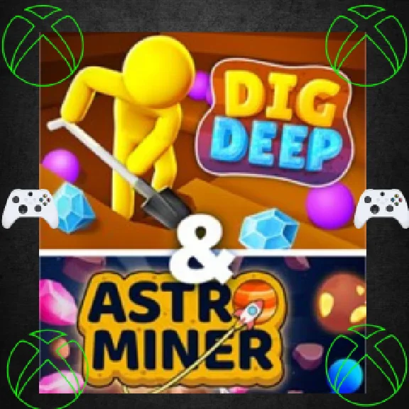 Dig Deep & Astro Miner XBOX
