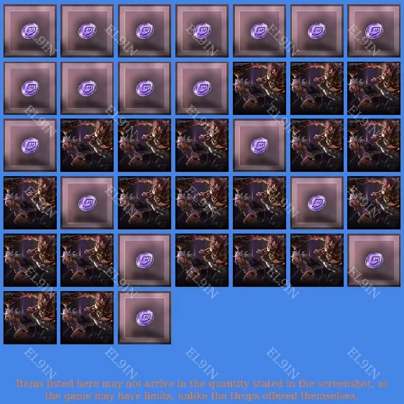 🎉Black Desert🎯Twitch Drops🧨39 items + 🎁