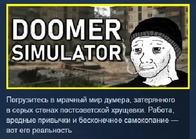 DOOMER SIMULATOR АВТОДОСТАВКА STEAM РОССИЯ