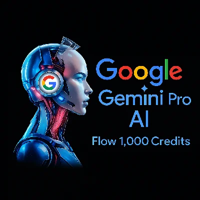 Gemini + Flow Pro | Veo 3 | 1,000 AI credits 1 Month