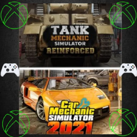 Car Mechanic Simulator 2021 & Tank Mechanic SimulatXBOX