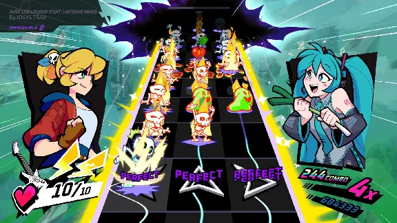 ⭐️ Rift of the NecroDancer Hatsune Miku "Just 1dB Loude