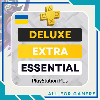 🟨PS PLUS ЛЮКС ЭКСТРА ОСНОВНАЯ 1-12 УКРАИНА БЫСТРО🎁