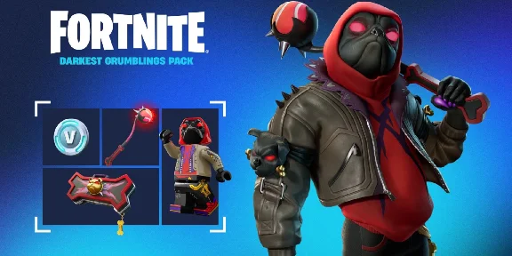 ⭐ Fortnite - Darkest Grumblings Pack DLC US XBOX One / 