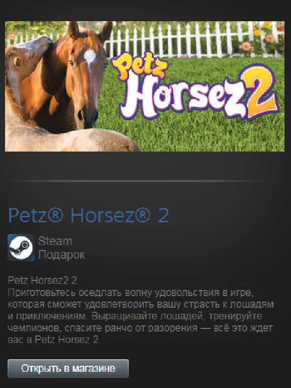 Petz Horsez 2 (Steam Gift Region Free / ROW)