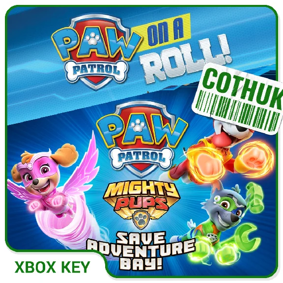PAW PATROL BUNDLE XBOX X|S ONE SERIES KEY