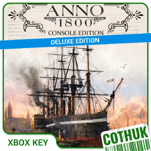 ANNO 1800 CONSOLE EDITION - DELUXE XBOX X|S KEY