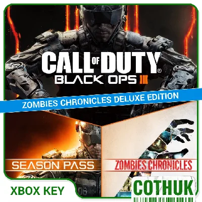 CALL OF DUTY: BLACK OPS III ZOMBIES DELUXE XBOX KEY