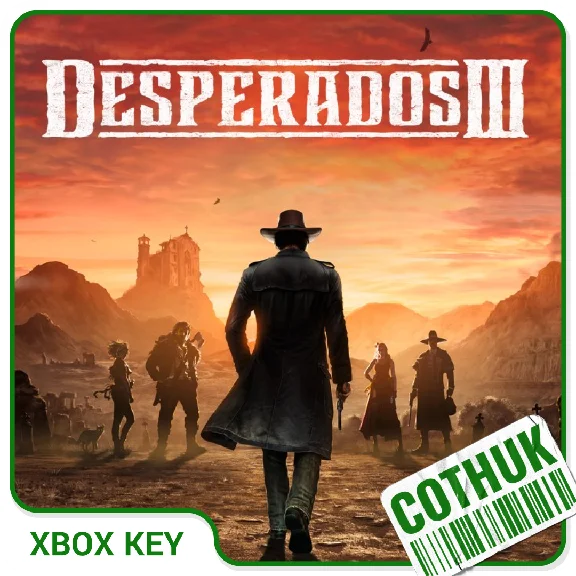 DESPERADOS III XBOX X|S ONE SERIES KEY