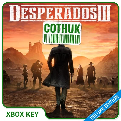DESPERADOS III DELUXE EDITION XBOX X|S ONE КЛЮЧ