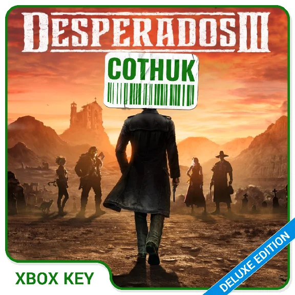 DESPERADOS III DELUXE EDITION XBOX X|S ONE КЛЮЧ