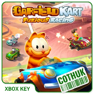 GARFIELD KART FURIOUS RACING XBOX X|S ONE КЛЮЧ