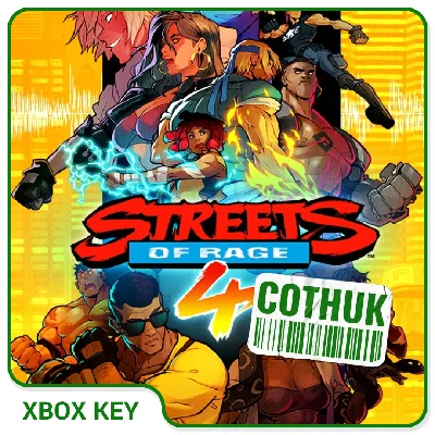 STREETS OF RAGE 4 XBOX X|S ONE SERIES / Win10 KEY