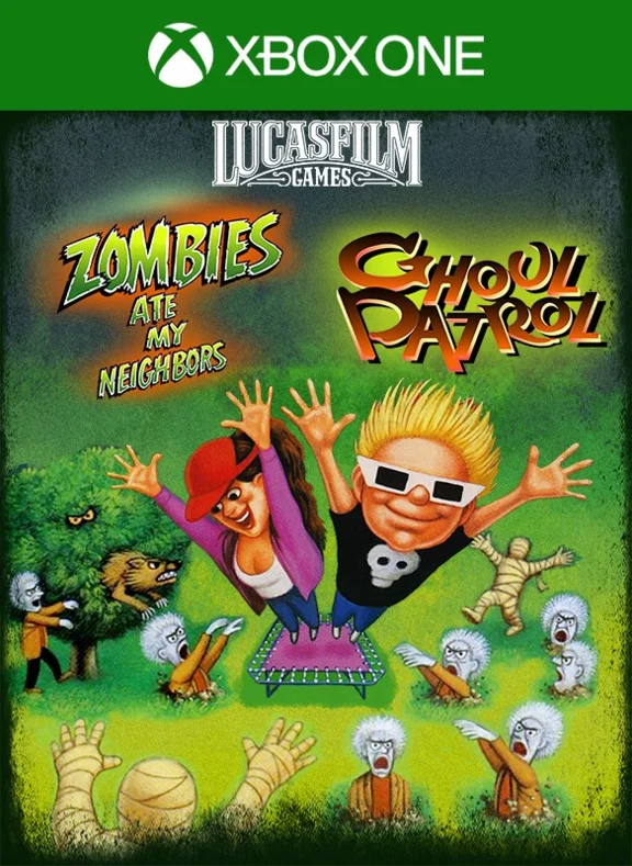 ZOMBIES ATE MY NEIGHBORS AND GHOUL PATROL XBOX KEY/CODE