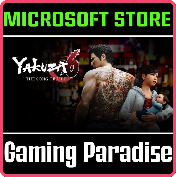 YAKUZA 6: THE SONG OF LIFE ДЛЯ WINDOWS 10 PC (WIN) КЛЮЧ