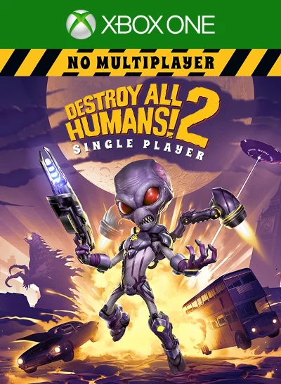 DESTROY ALL HUMANS! 2 - REPROBED: SINGLE PLAYER (X1) XB