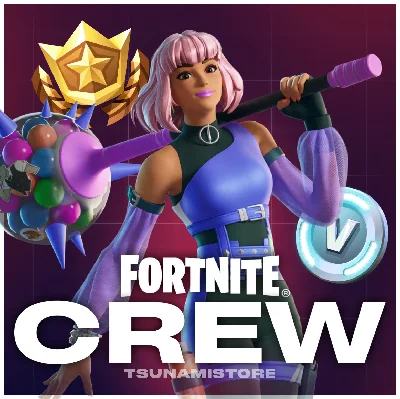 ⚡FORTNITE CREW / ОТРЯД⭐ВСЕ БП + 1000 V-BUCKS 1 МЕСЯЦ 🎁