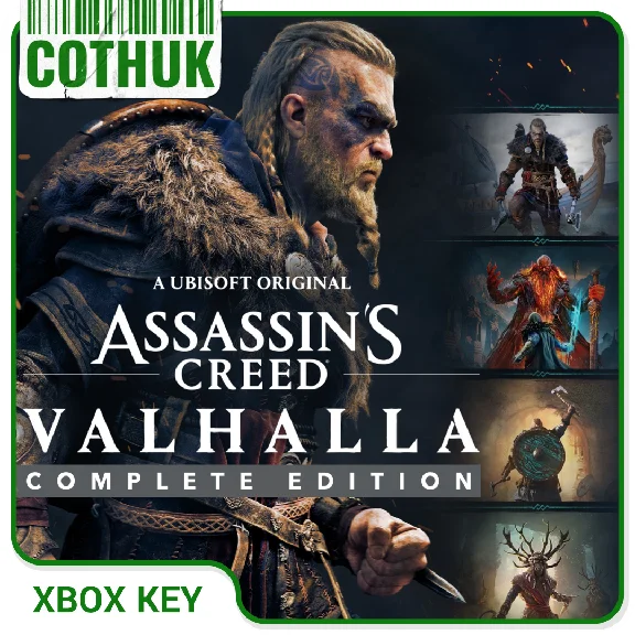 ASSASSINS CREED VALHALLA COMPLETE EDITION XBOX KEY
