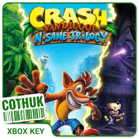 CRASH BANDICOOT N. SANE TRILOGY XBOX X|S ONE KEY