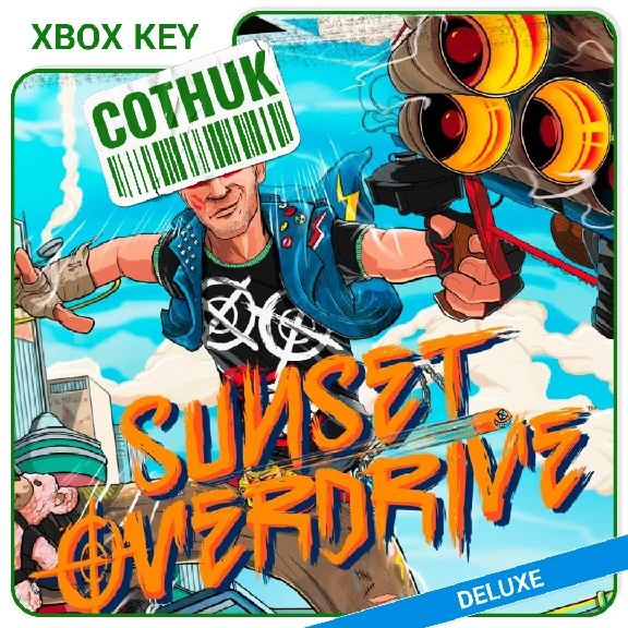 SUNSET OVERDRIVE DELUXE EDITION XBOX X|S ONE KEY