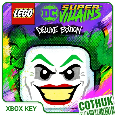 LEGO DC SUPER-VILLAINS DELUXE EDITION XBOX X|S KEY