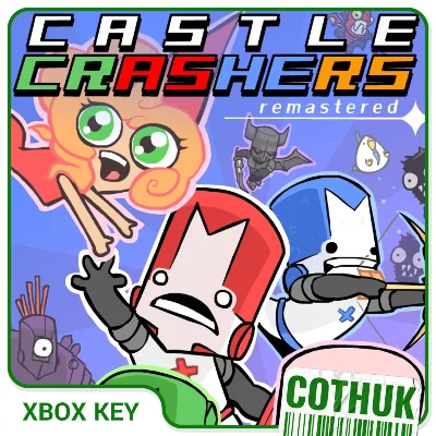 CASTLE CRASHERS REMASTERED XBOX X|S ONE SERIES KEY