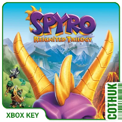 SPYRO REIGNITED TRILOGY XBOX X|S ONE SERIES KEY