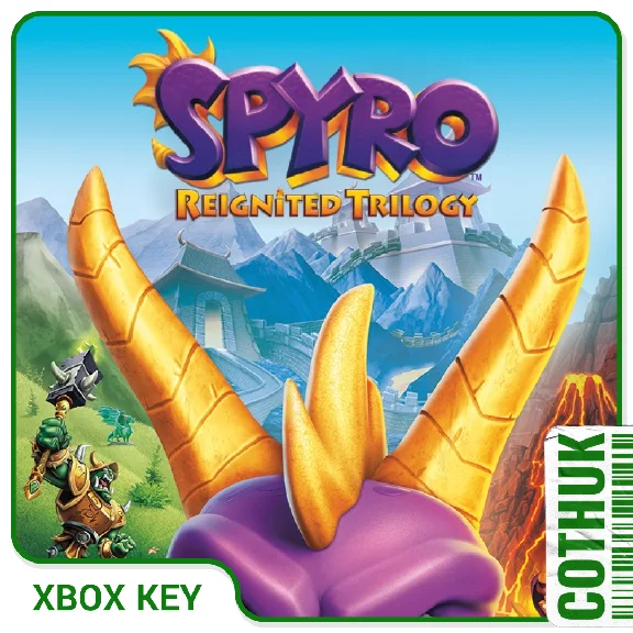 SPYRO REIGNITED TRILOGY XBOX X|S ONE SERIES KEY