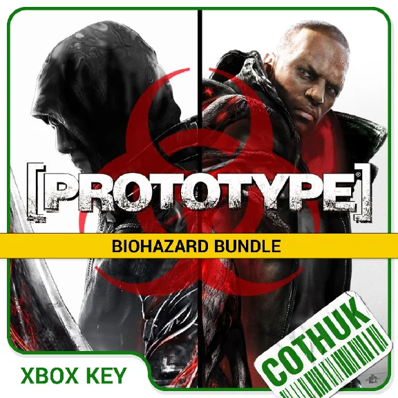 PROTOTYPE BIOHAZARD BUNDLE XBOX X|S ONE SERIES KEY