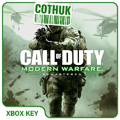 CALL OF DUTY: MODERN WARFARE REMASTERED XBOX KEY