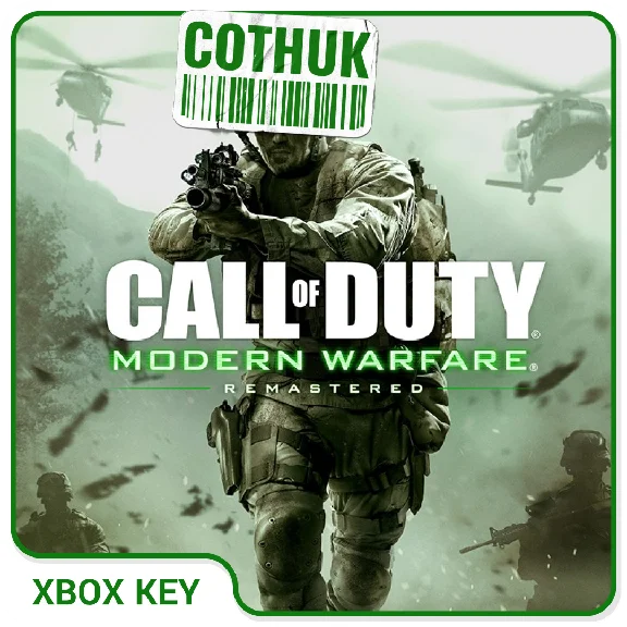 CALL OF DUTY: MODERN WARFARE REMASTERED XBOX KEY
