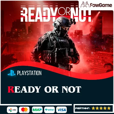 ✅ Ready or Not 🔵PS5/PS4🚀