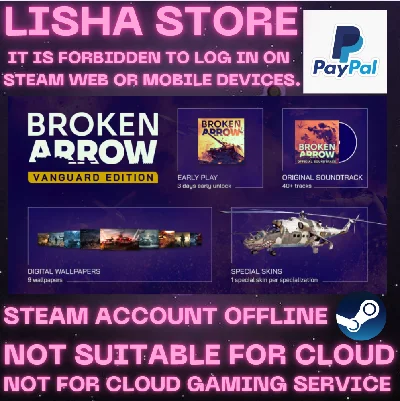 Broken Arrow Vanguard Edition Steam Offline Paypal