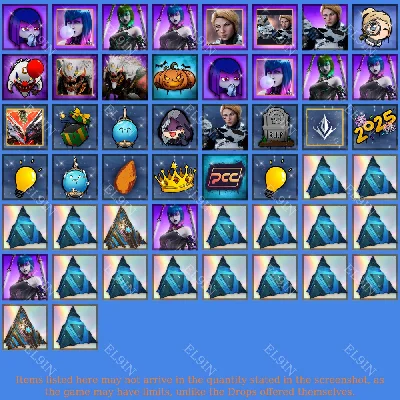 🎁Predecessor🎯Twitch Drops🎯50 items + 🎁