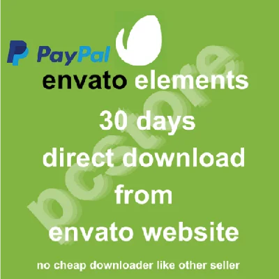 "✅️Envato Elements 1-2-3 Month Direct Download 🅿️"