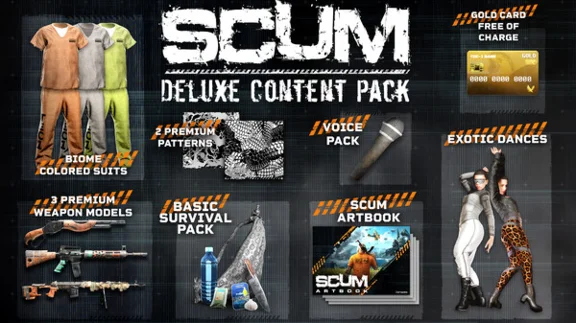 SCUM Deluxe 3✅STEAM GIFT AUTO✅RU+МИР